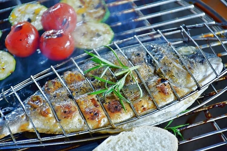 Dorade gegrillt