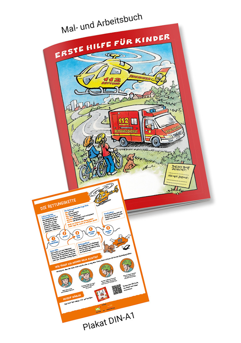 Erste-Hilfe-Buch für Kinder, KL-Verlag